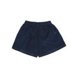 Soft Velour Skirt Short | Navy