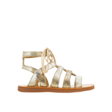 Plagette Guily Strap Alison | Argent Bronze
