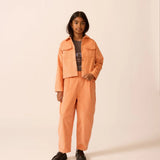 Corduroy Shacket & Friday Pant Set | Sunset Serenade