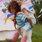 The Prairie Rose | Pink/Tan