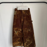 Flare Work Pants | Brown