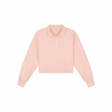 Pixy Polo Sweater | Pink Washed