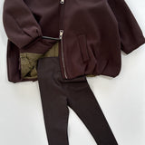 Lumi Bomer Jacket | Chocolate