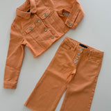 Amalfi Jeans & Rachel Jacket Set | Orange