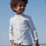 Arsene Stripe Shirt & Short | Green