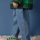 Check Jacket | Moss Green