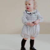 Anthea Romper | Blue Garden Print