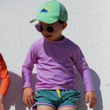 Kiwi Retro Teal Swim Short