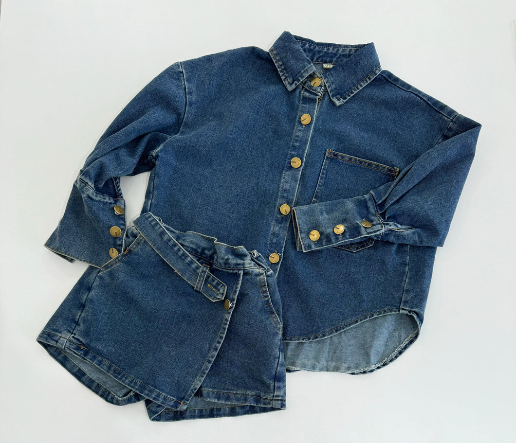 Alexandra Denim Set