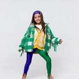 Purple Green Leggings