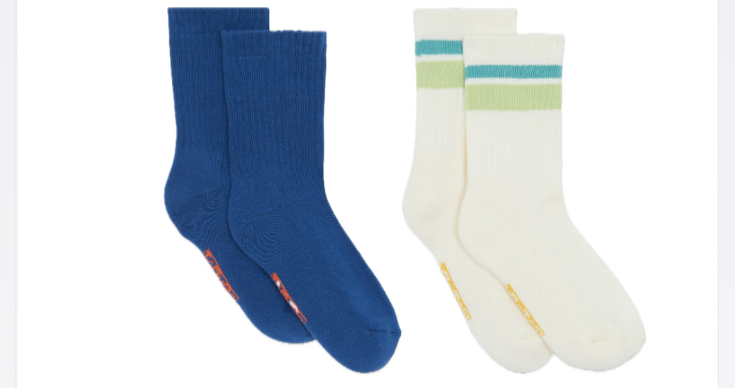 Blue Mediterranean Socks