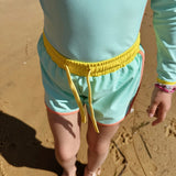 Kiwi Retro Turquoise Short