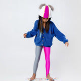 Silver Pink Leggings