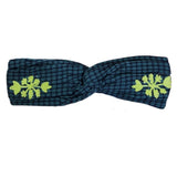 Headband | Seafoam Green Navy Blue
