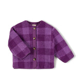 Check Jacket | Purple