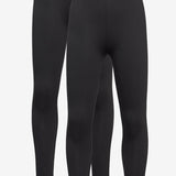 Basic Leggings (Pack of 2) | Anthracite