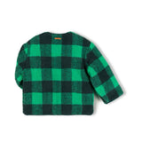 Check Jacket | Moss Green