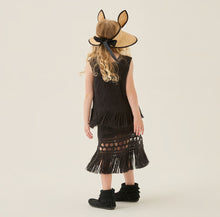 Load image into Gallery viewer, Lacework Knit Skirt | Faded Black
