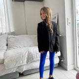 Electric Blue Leggings