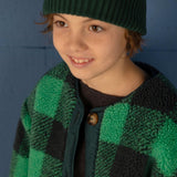 Check Jacket | Moss Green