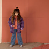 Check Jacket | Purple