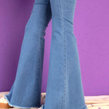 Denim Flared Jeans