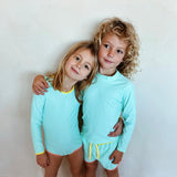 Kiwi Retro Turquoise Short