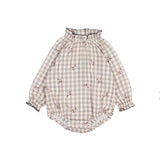 BB Vichy Romper | Grey