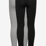 Basic Leggings (Pack of 2) | Black