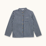 Arsene Shirt | Vichy Navy Blue
