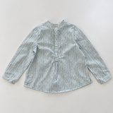 Blue Striped Shirt | Blue