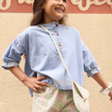 Blouse Léana Chambray