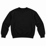 Tween Dylan Oversized Crew Sweatshirt - Black