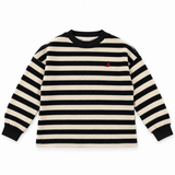 Kay LS T-shirt | Off White Black