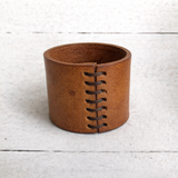 Leather Cuff | Dark Brown