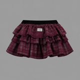 Gonna Skirt | Prugna/Bianco (Pre-Order)