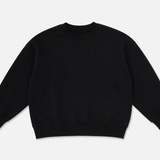 Tween Dylan Oversized Crew Sweatshirt - Black