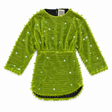 Woven Dress | Lime Chiaro