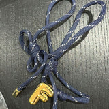 Bubble Letter Cord Necklace