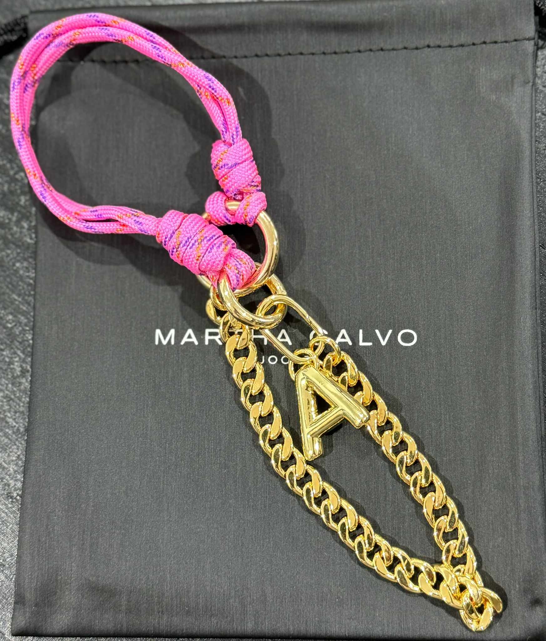 Initial Bag Charm