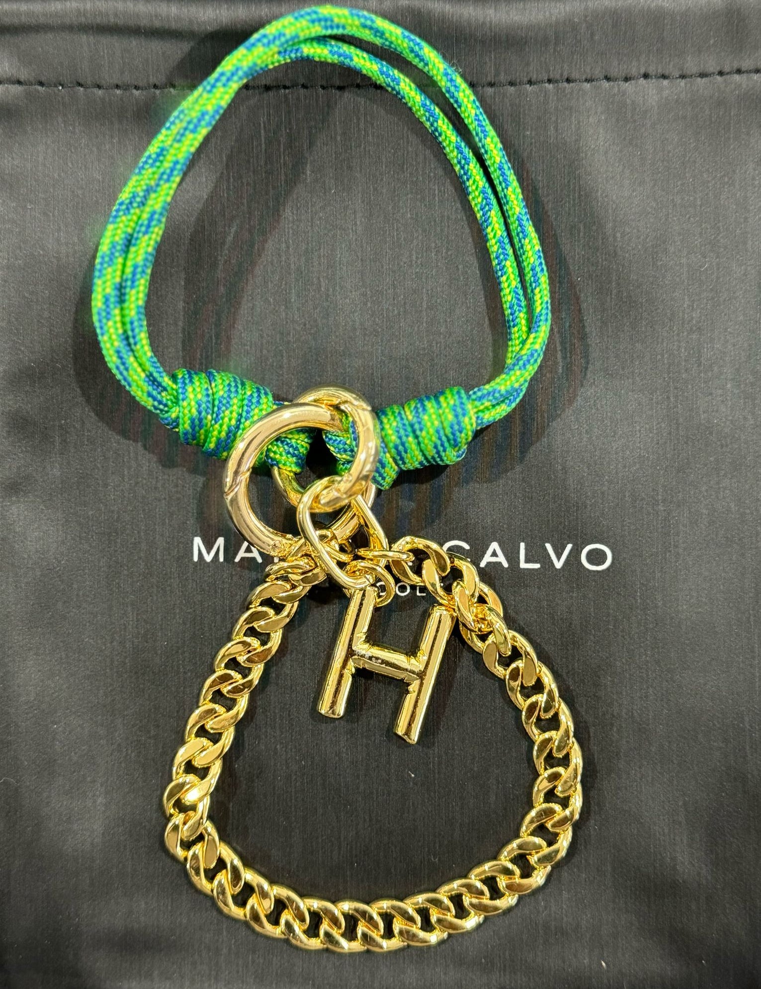 Initial Bag Charm