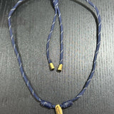 Bubble Letter Cord Necklace