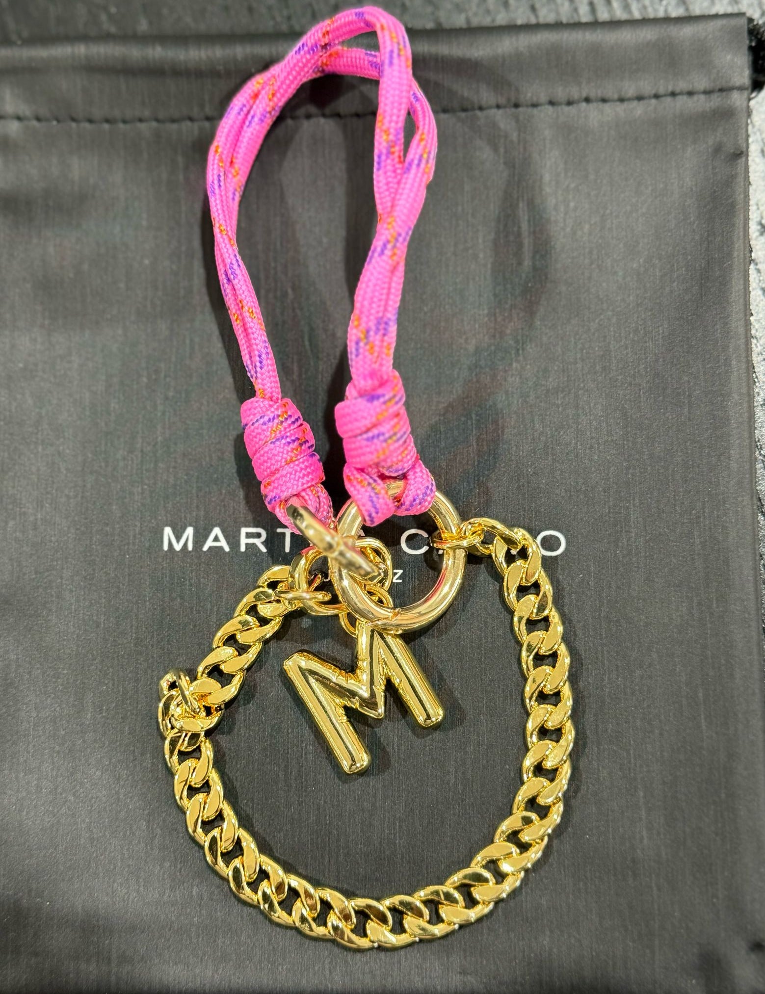 Initial Bag Charm