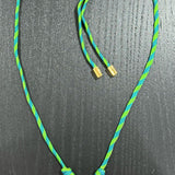 Bubble Letter Cord Necklace