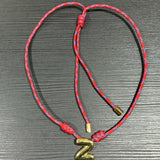 Bubble Letter Cord Necklace