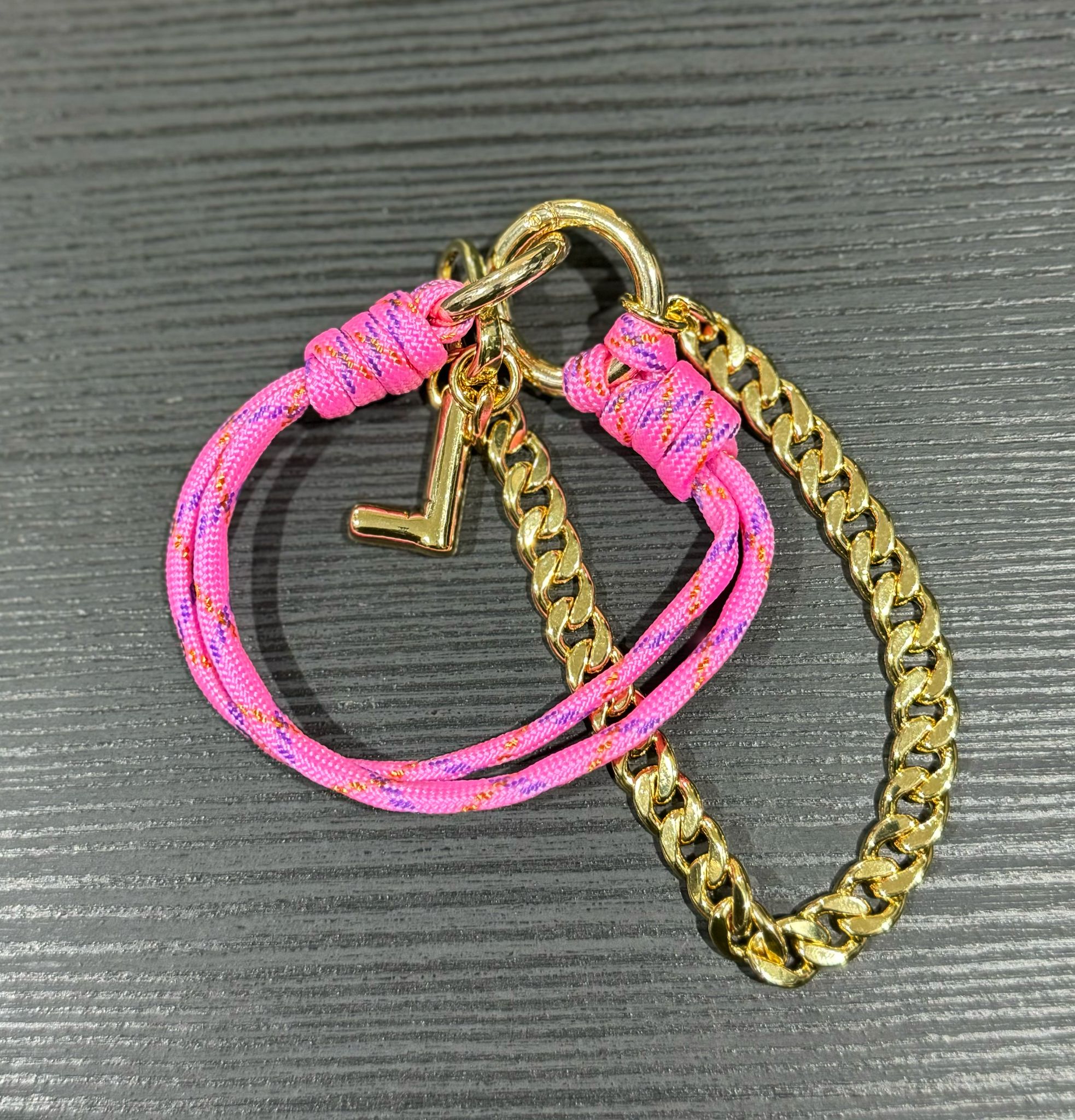 Initial Bag Charm
