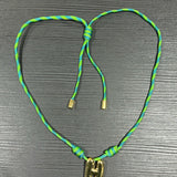 Bubble Letter Cord Necklace