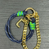 Initial Bag Charm