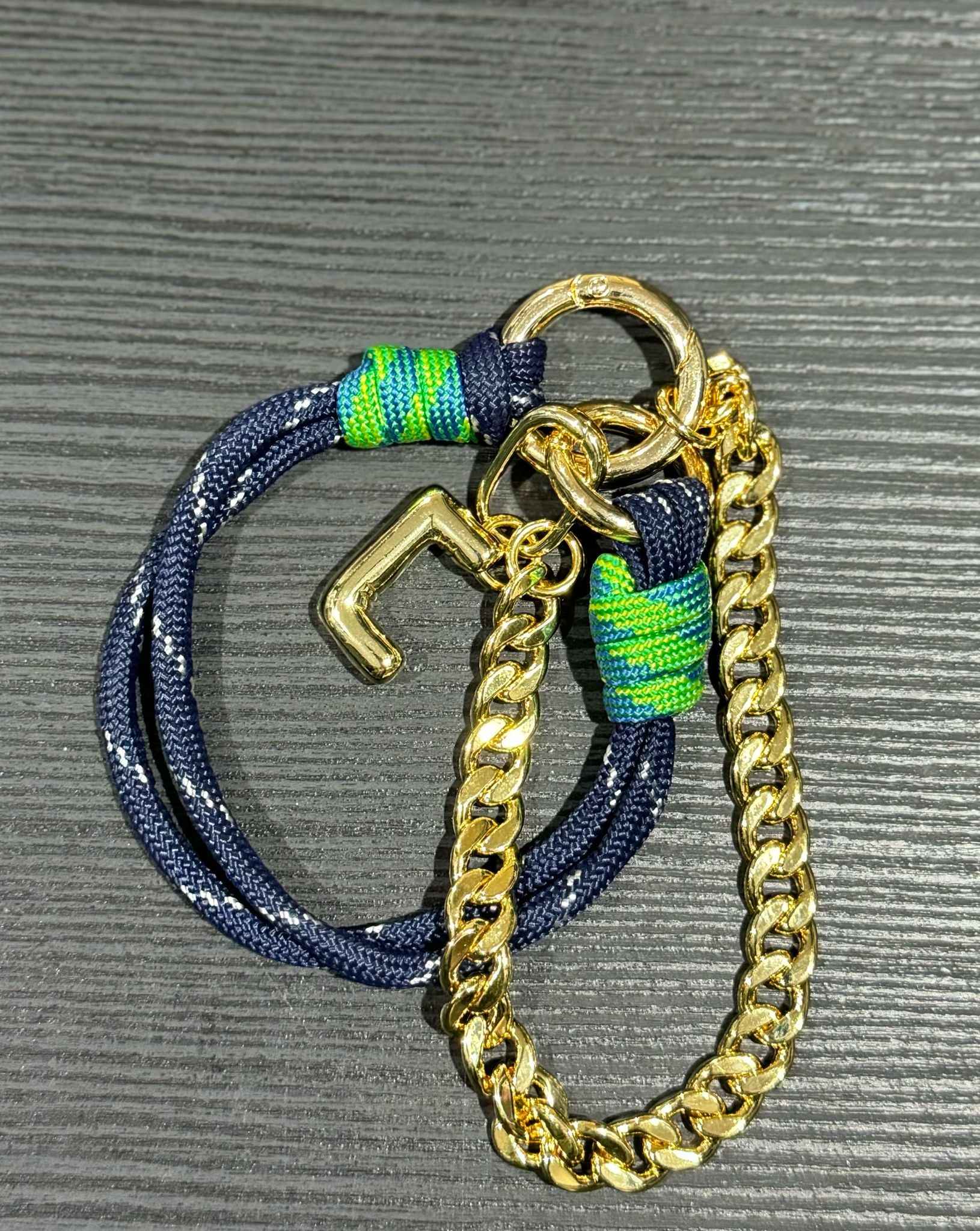 Initial Bag Charm
