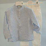 Stripes Blue Shirt & Barney Trousers Set